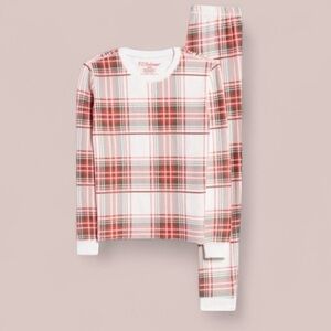 NWT PJ Salvage Girls Plaid Two Piece‎ Fitted Pajamas Holiday Cozy Soft Comfy